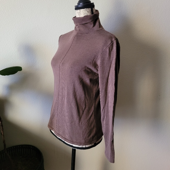 🖤VTG Austin Reed Turtleneck Shirt - Picture 2 of 6